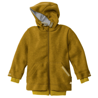DISANA Outdoorová bunda merino vlna gold